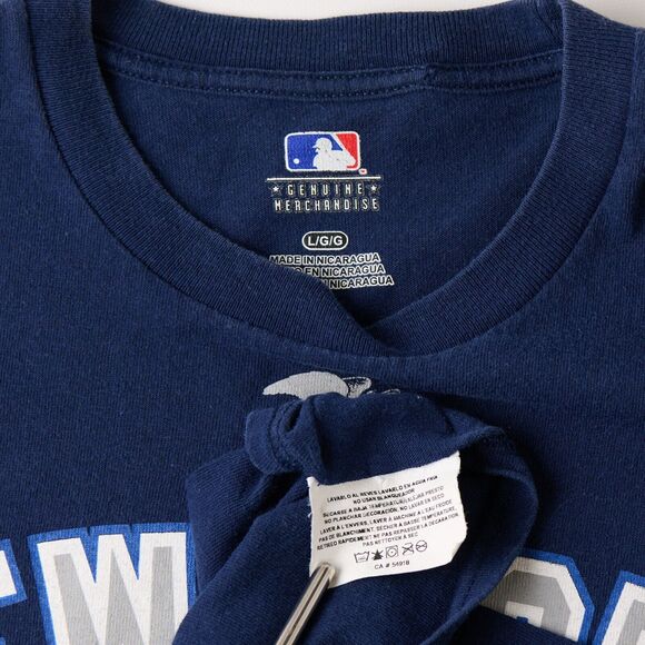 VF Imagewear New York Yankees T-Shirt Mens L Navy MLB Baseball Fan Graphic Retro - Picture 9 of 12